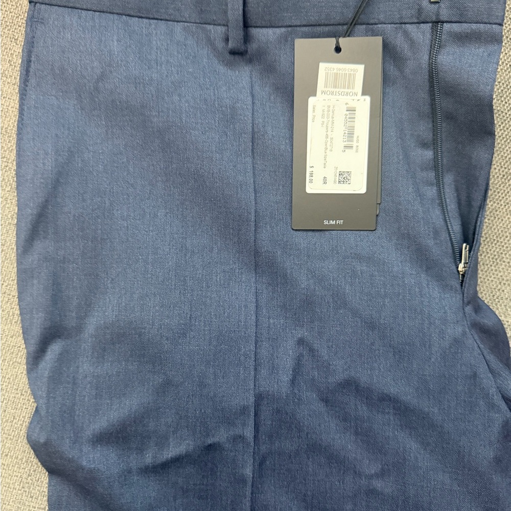 Boss Slim Fit Men’s Pants in Blue